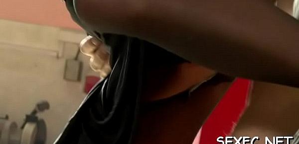  Excellent clothed sex in non-professional scenes with hot ass bitches